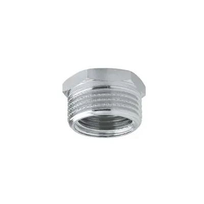 RIDUZIONE ESAGONALE OTTONE CROMATO