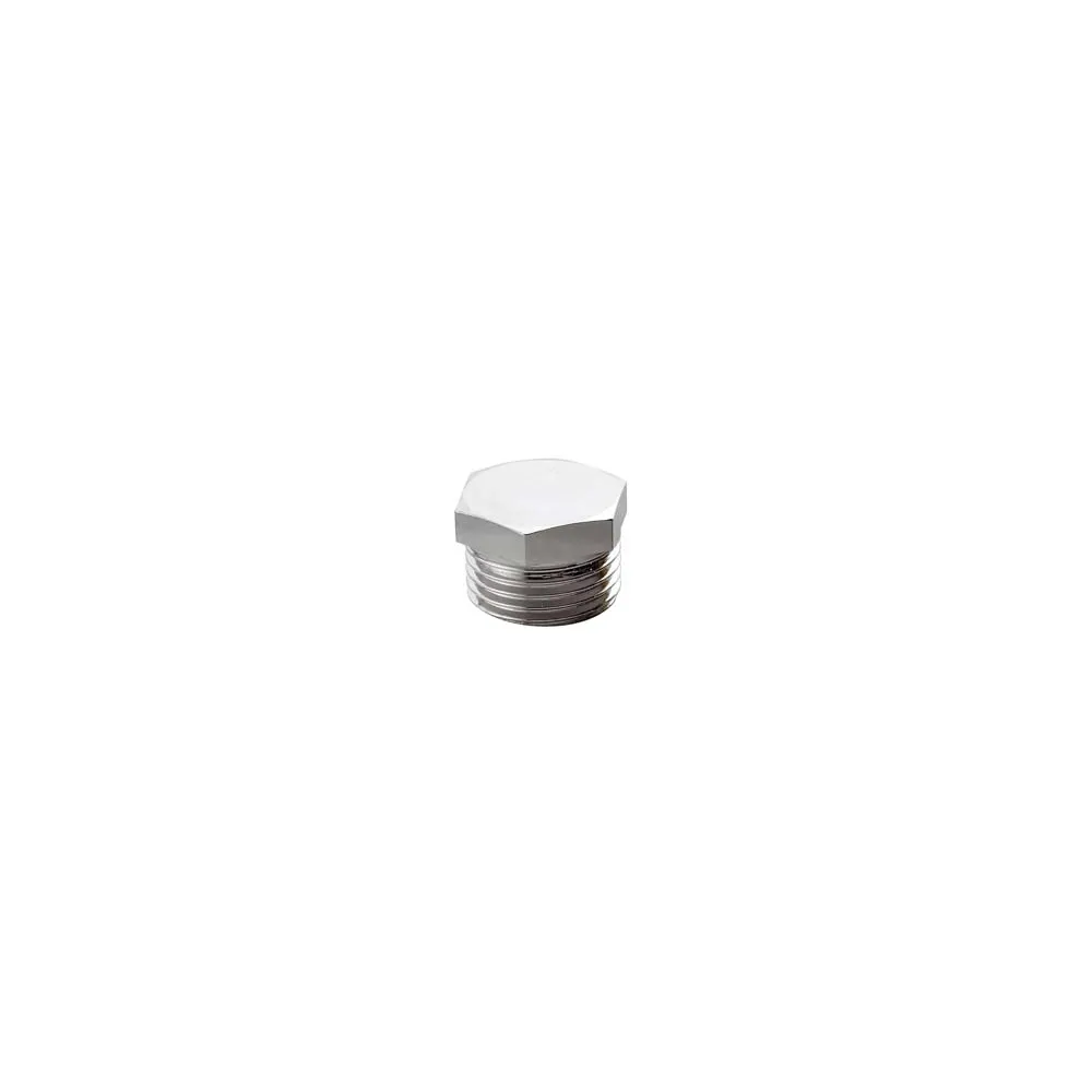 TAPPO MASCHIO OTTONE CROMATO