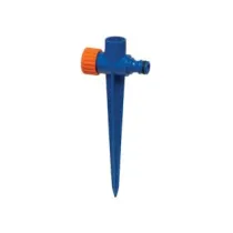 PUNTALE PASSANTE IN PLASTICA PER IRRIGATORE DA 1/2" CON INNESTO RAPIDO