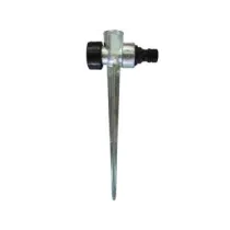 PUNTALE PASSANTE IN METALLO PER IRRIGATORE DA 1/2" CON INNESTO RAPIDO