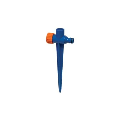 PUNTALE PASSANTE IN PLASTICA PER IRRIGATORE DA 1/2" CON INNESTO RAPIDO