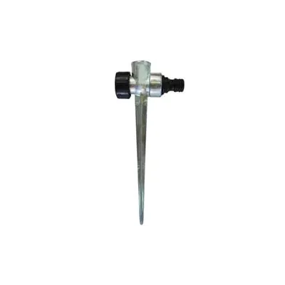 PUNTALE PASSANTE IN METALLO PER IRRIGATORE DA 1/2" CON INNESTO RAPIDO