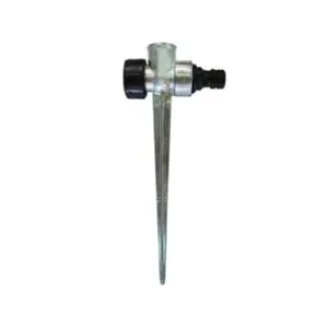 PUNTALE PASSANTE IN METALLO PER IRRIGATORE DA 1/2" CON INNESTO RAPIDO