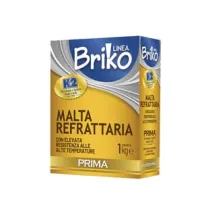 K2 LINEA BRIKO MALTA REFRATTARIA GRIGIA IN POLVERE