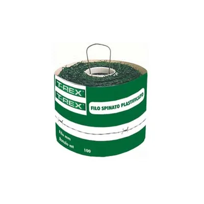 FILO FERRO SPINATO ZINCATO E PLASTIFICATO