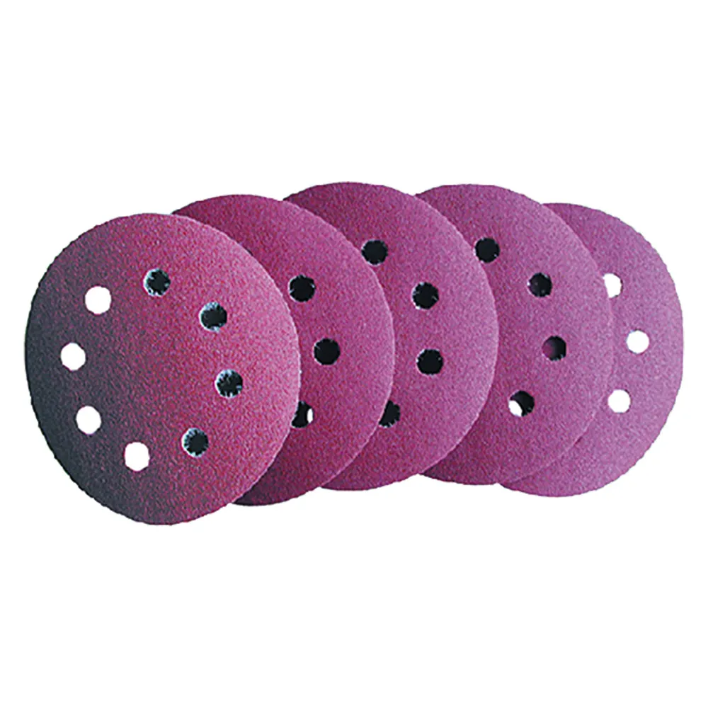 DISCO IN CARTA ABRASIVA CON VELCRO FORATO art. 349.40 - gr. 120 DISCO IN CARTA ABRASIVA CON VELCRO FORATO art. 349.40 - gr. 120