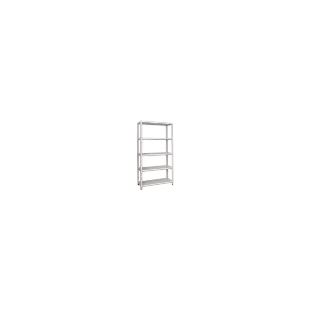 SCAFFALI IN KIT 5 RIPIANI GRIGIO ANGOLARI SPEZZATI