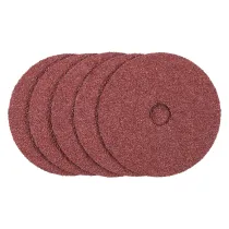DISCO IN CARTA ABRASIVA PER SMERIGLIATRICI Ø 125 - gr. 80