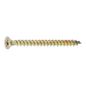 VITI TRUCIOLARE TSP CAVA PZ INT. FILETT. IN ACC. ZINC. GIALLO BLISTER