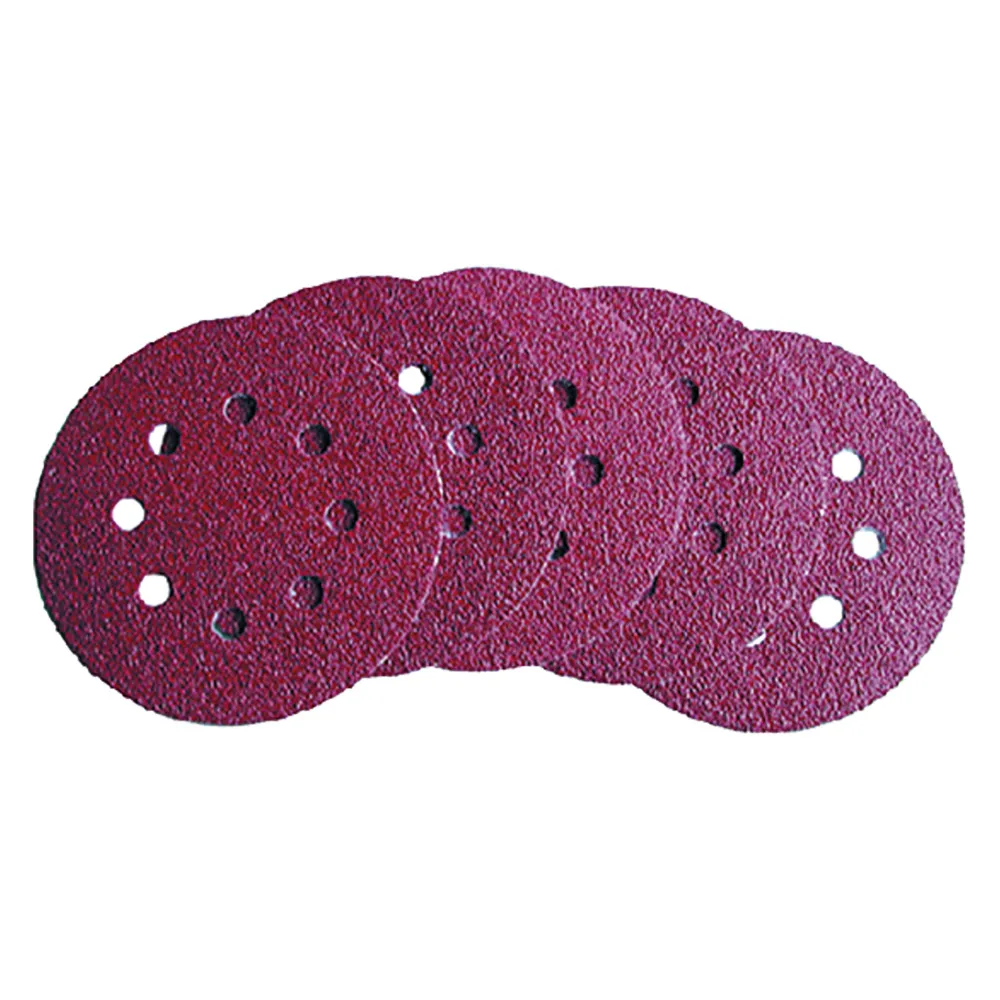 DISCO IN CARTA ABRASIVA CON VELCRO FORATO art. 349.80 - gr. 120 DISCO IN CARTA ABRASIVA CON VELCRO FORATO art. 349.80 - gr. 120