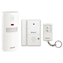 SENSORI WIRELESS DI PRESENZA VOLUMETRICO+PORTE E FINESTRE+TELECOMANDO