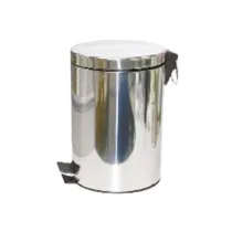 PATTUMIERA IN ACCIAIO INOX CON PEDALE
