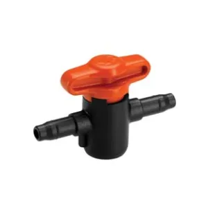 VALVOLA DI CHIUSURA PER TUBO DA 3/16" PER MICROIRRIGAZIONE