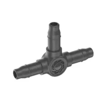 RACCORDO A T TUBO PER TUBO DA 3/16" PER MICROIRRIGAZIONE