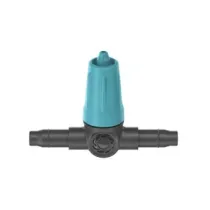 GOCCIOLATORE IN LINEA REGOLABILE PER TUBO 3/16" PER MICROIRRIGAZIONE