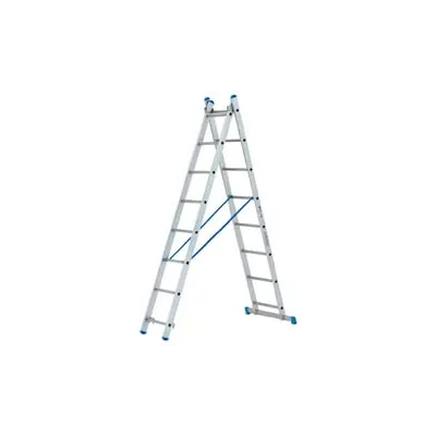 SCALA STILO ALLUMINIO DOPPIA/ESTENSIBILE GR EN 131
