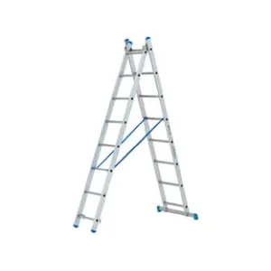 SCALA STILO ALLUMINIO DOPPIA/ESTENSIBILE GR EN 131