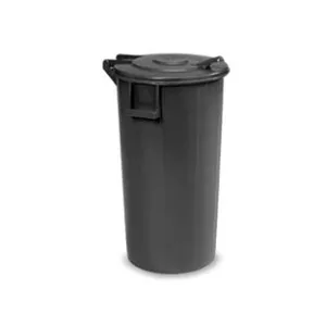 BIDONE PER IMMONDIZIA COPERCHIO CON CERNIERA LT.100