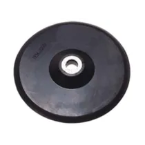 PLATORELLI DI GOMMA CON FORO MM.16