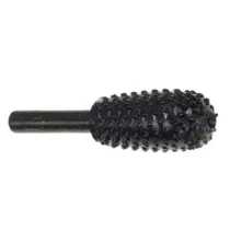 FRESA-RASPA CONICA BOMBATA ROTATIVA PER LEGNO