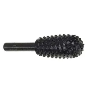 FRESA-RASPA CONICA BOMBATA ROTATIVA PER LEGNO