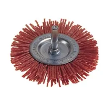 SPAZZOLA CIRCOLARE IN NYLON ABRASIVO ARANCIO