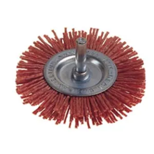 SPAZZOLA CIRCOLARE IN NYLON ABRASIVO ARANCIO