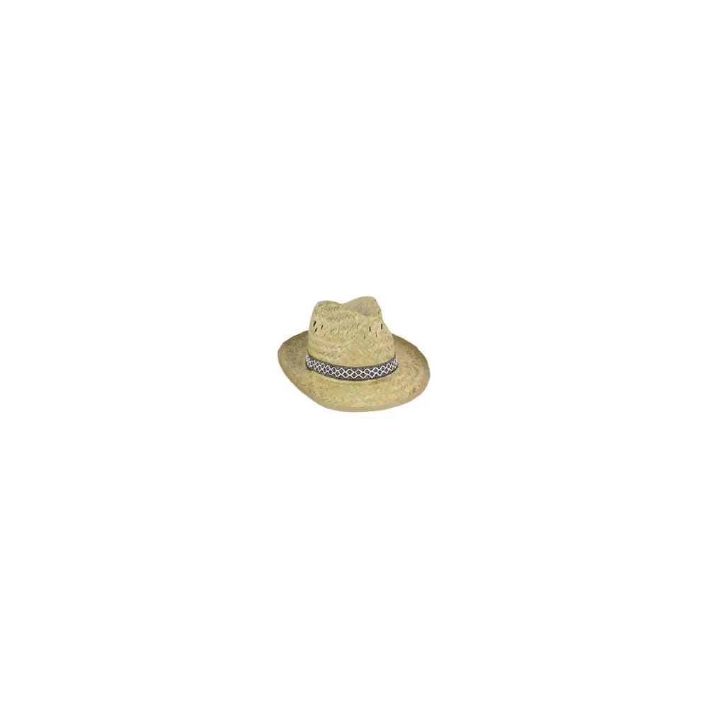 CAPPELLO IN PAGLIA NATURALE MODELLO ALPINO