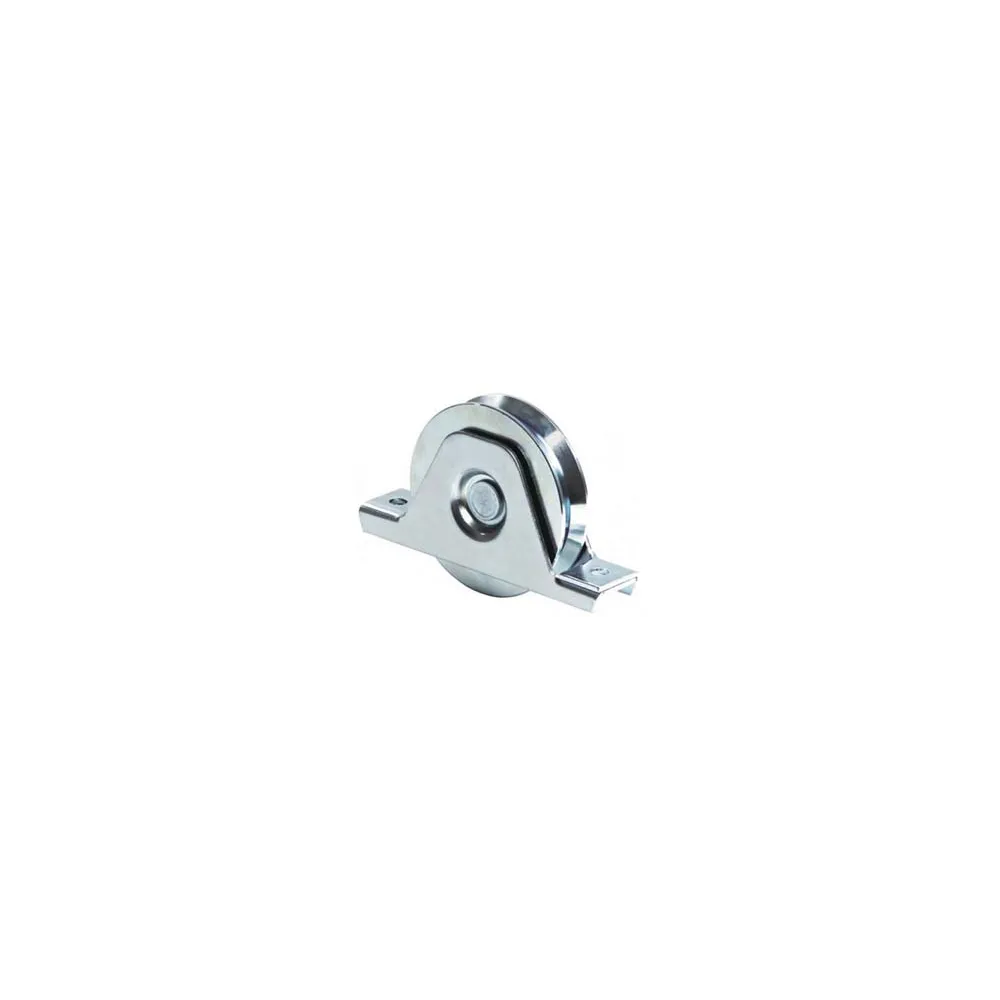 RUOTA CANCELLI GOLA V SUPPORTO INFERIORE ART.335