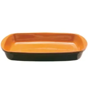 TEGLIA RETTANGOLARE IN TERRACOTTA BRUNELLA