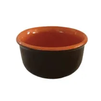 CIOTOLA IN TERRACOTTA SENZA MANICI E SENZA COPERCHIO BRUNELLA