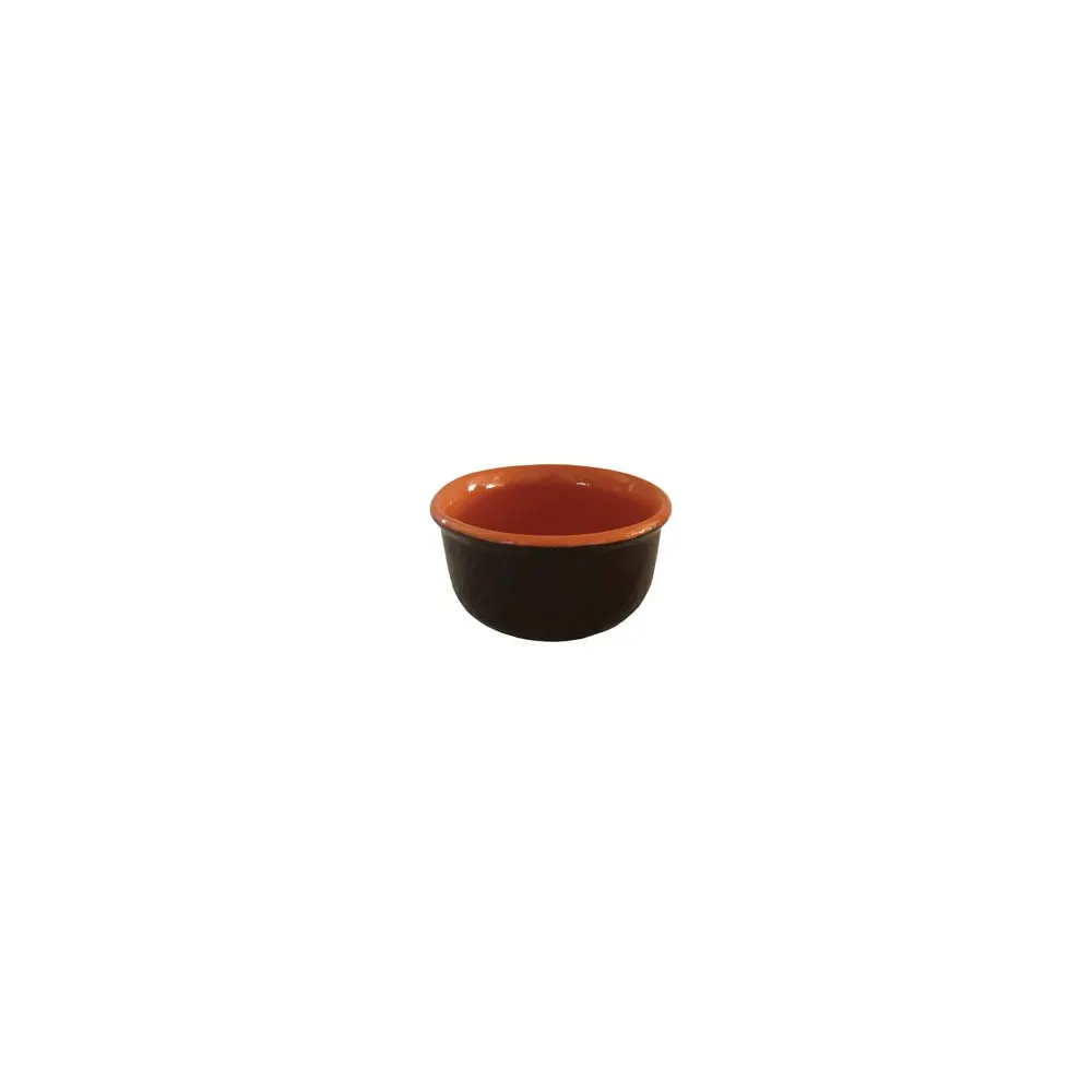 CIOTOLA IN TERRACOTTA SENZA MANICI E SENZA COPERCHIO BRUNELLA