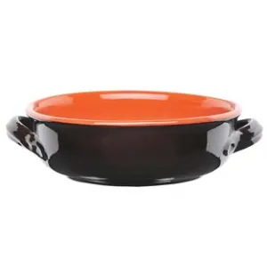 CASSERUOLA IN TERRACOTTA 2 MANICI BRUNELLA