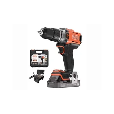 TRAPANO AVVITATORE BATTERIA LITO 18V  CON PERCUSSIONE (BCD383D1XK-QW)