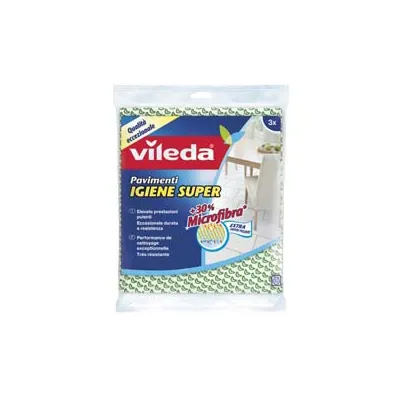 VILEDA PANNO PAVIMENTI IGIENE SUPER PZ.3 CM.50X45