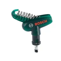 SET INSERTI CON 9 BIT E CACCIAVITE A CRICCHETTO