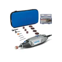 DREMEL MULTIFUNZIONE 130W CON 15 ACCESSORI+SET TAGLIO METALLO (3000JC)