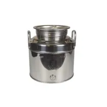 FUSTO INOX PER OLIO GRAFFATO LT.15