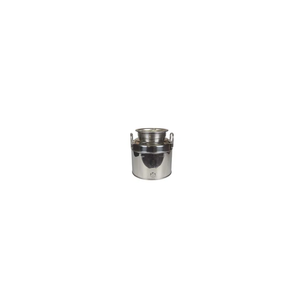 FUSTO INOX PER OLIO GRAFFATO LT.15