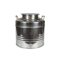 FUSTO INOX PER OLIO GRAFFATO LT.30