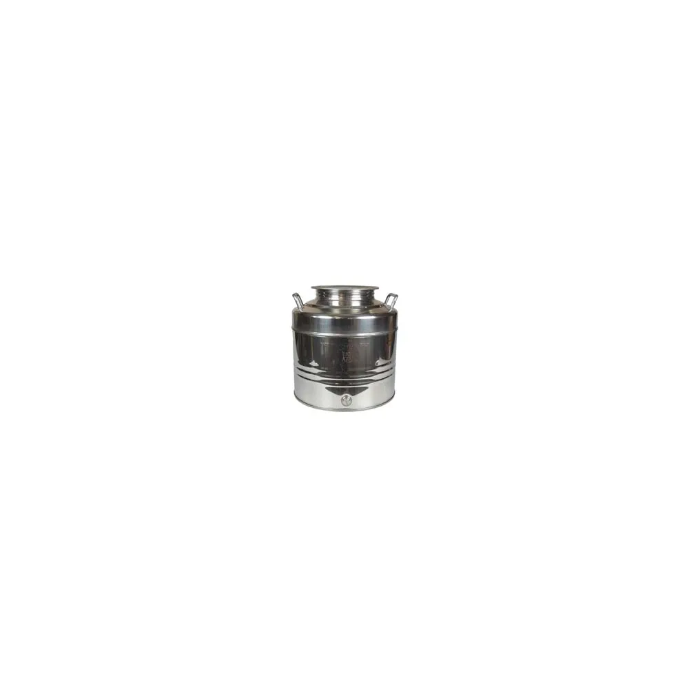 FUSTO INOX PER OLIO GRAFFATO LT.30