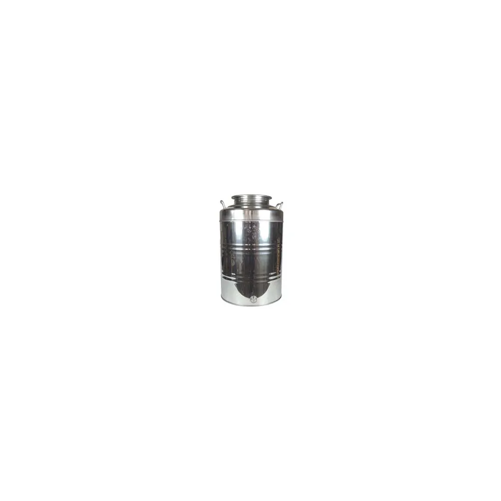 FUSTO INOX PER OLIO GRAFFATO LT.50