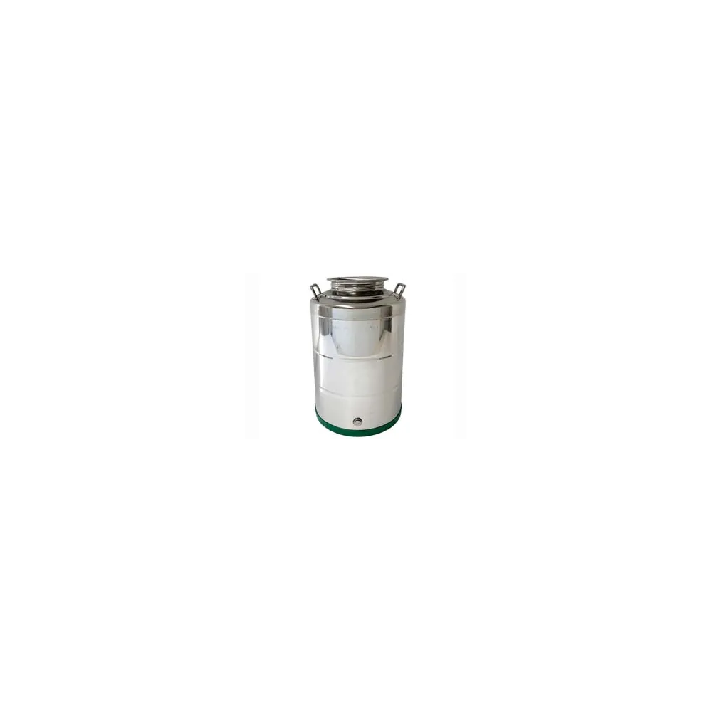 FUSTO INOX PER OLIO SALDATO LT.50