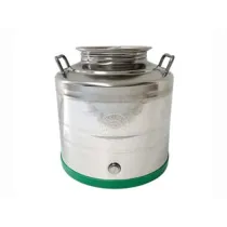 FUSTO INOX PER OLIO SALDATO LT.30