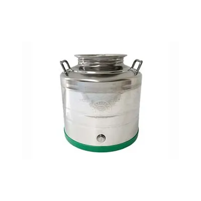 FUSTO INOX PER OLIO SALDATO LT.30