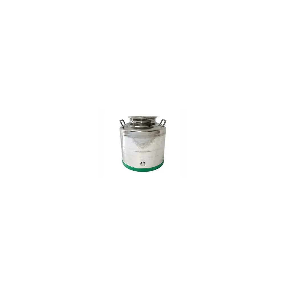 FUSTO INOX PER OLIO SALDATO LT.30