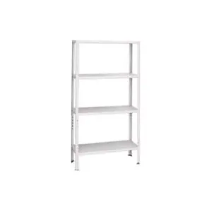 SCAFFALE IN KIT 4 RIPIANI BIANCO