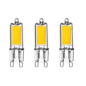 LAMPADA LED BISPINA G9 SET 3 PEZZI