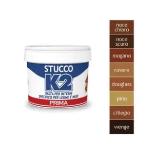K2 STUCCO COLORATO IN PASTA PER LEGNO IN BARATTOLO