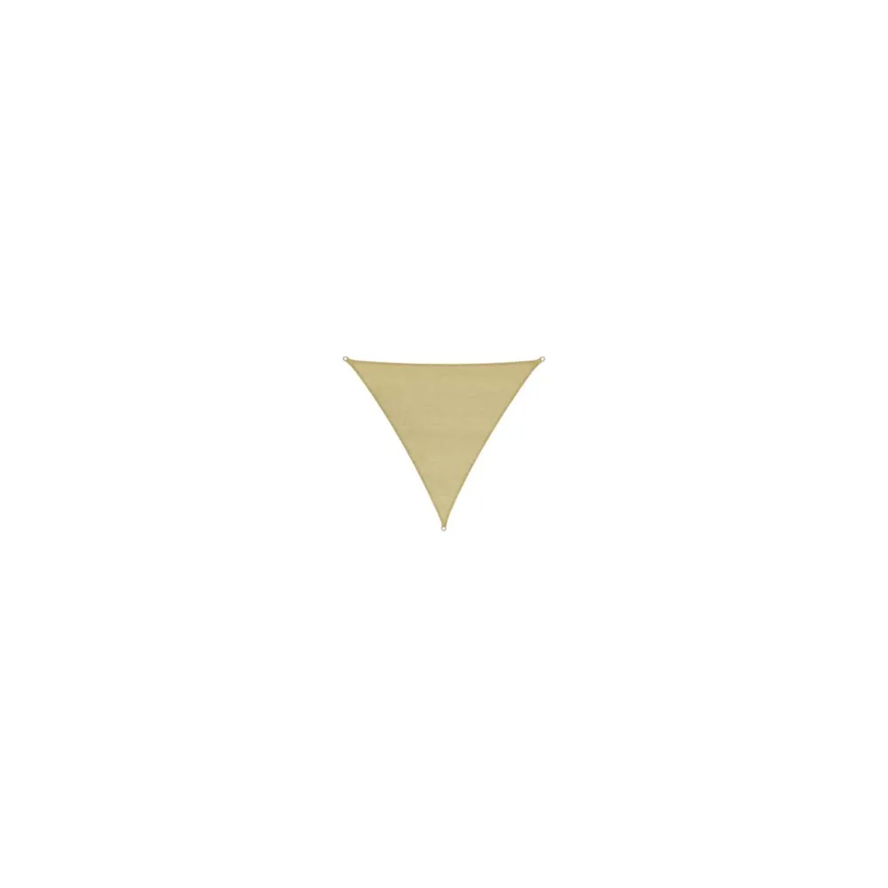 VELA OMBREGGIANTE HDPE TRIANGOLARE BEIGE